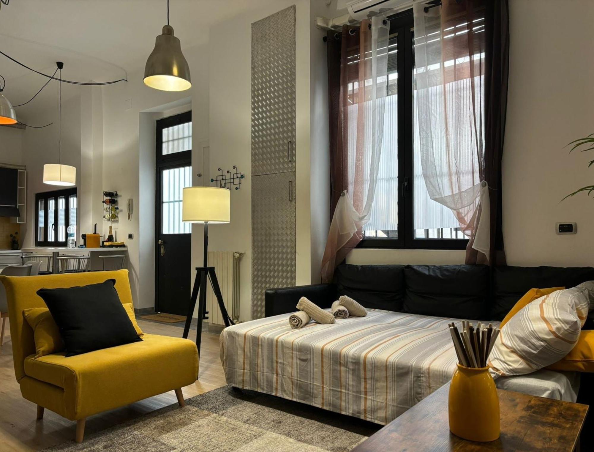 Apartament Industrial Loft In Maciacchini - Metro 50M Smartworking & Netflix Mediolan Zewnętrze zdjęcie